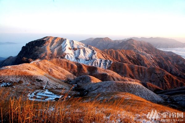 (4)元旦江西武功山人間仙境，冬季天上白色草原美景，看霧淞賞雪，觀云海奇觀-戶外活動圖-駝鈴網